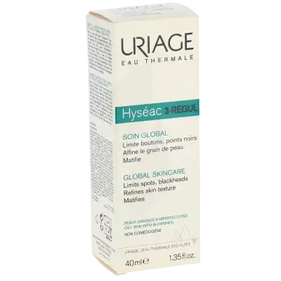 Uriage Hyseac 3-regul Crème Soin Global T/40ml + Eau Micellaire à Poitiers
