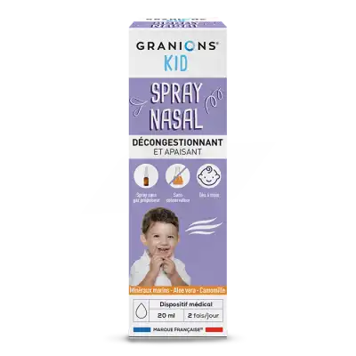 Granions Kid Spray Nasal Fl/20ml à Drocourt