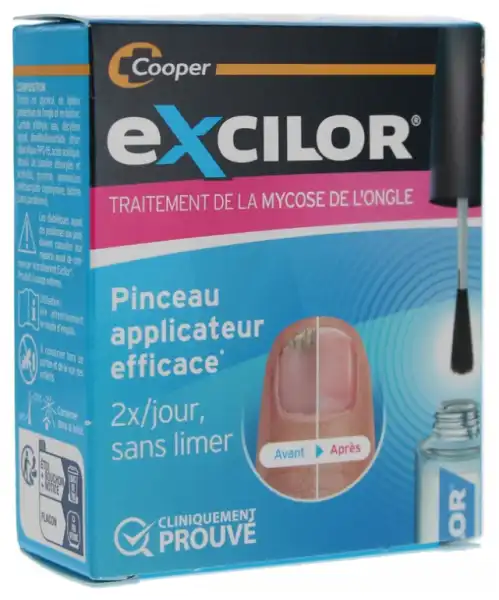 Excilor Solution Mycose De L'ongle 3,3ml