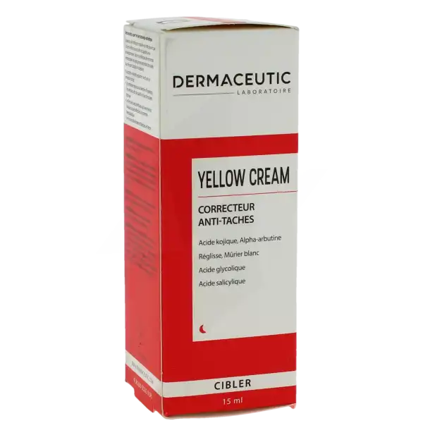 Dermaceutic Yellow Cream Correcteur Anti-taches 15ml