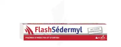 Flashsedermyl Piqures D'insectes Et D'orties, Tube 20 G à Nice