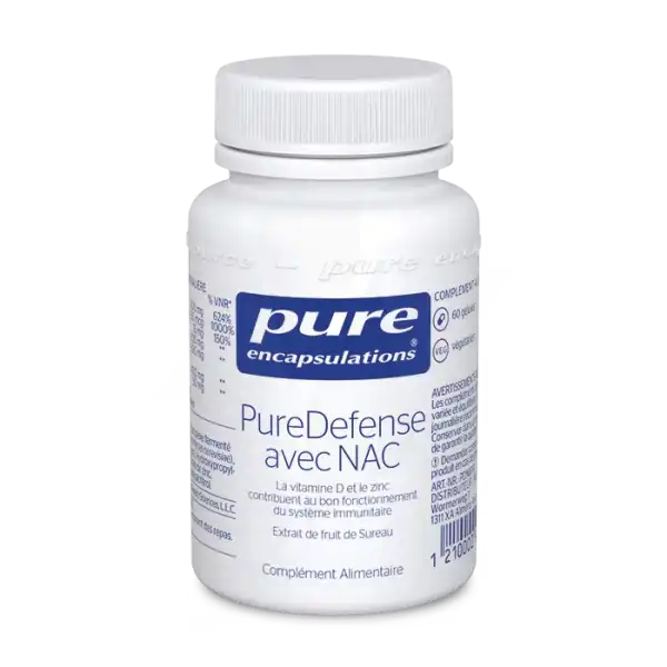 Pure Encapsulations Puredefense Avec Nac Gélules B/60