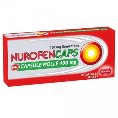 Nurofencaps 400 Mg Caps Molle Plq/10 à Lesparre-Médoc