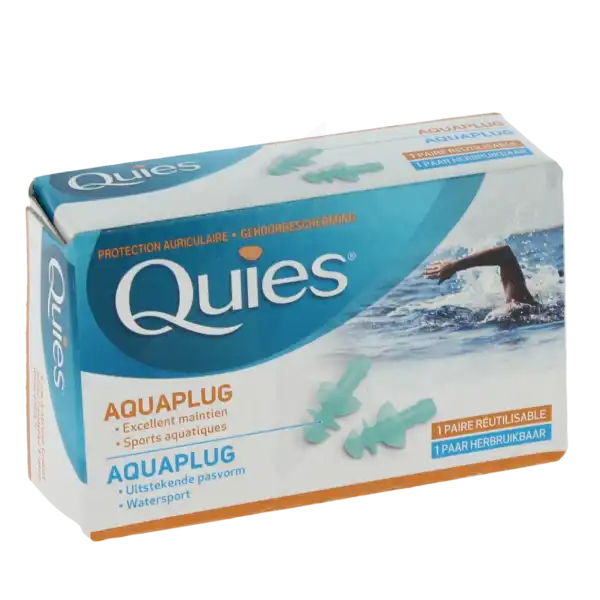 Quies Protection Auditive Aquaplug 1 Paire