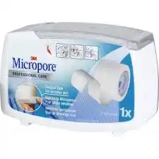 Micropore Sparadrap Microporeux 25mmx5m DÉvidoir à BU