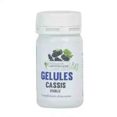 Le Comptoir de l'Apothicaire Cassis Gélules Bio B/90