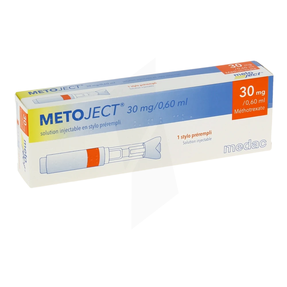 Metoject 30 Mg/0,60 Ml, Solution Injectable En Stylo Prérempli