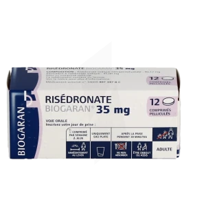 Risedronate Biogaran 35 Mg, Comprimé Pelliculé