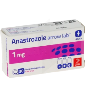 Anastrozole Arrow Lab 1 Mg, Comprimé Pelliculé