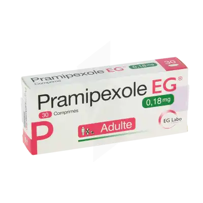 Pramipexole Eg 0,18 Mg, Comprimé à LIVRON-SUR-DROME