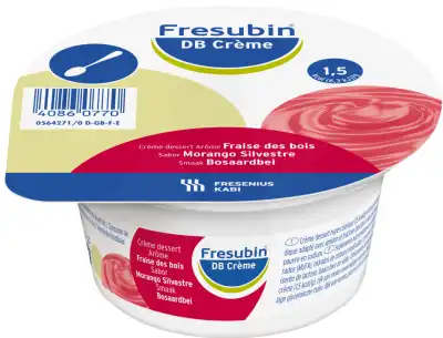 FRESUBIN DB CREME NUTRIMENT FRAISE DES BOIS 4POTS/200G