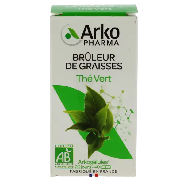 Arkogélules Thé Vert Bio Gélules Fl/40