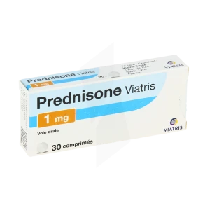 Prednisone Viatris 1 Mg, Comprimé