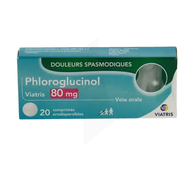 Phloroglucinol Mylan 80 Mg, Comprimé Orodispersible