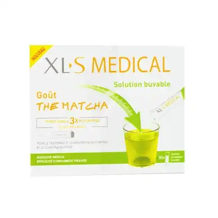 Xls Médical Solution Buvable Thé Matcha 90 Sachets