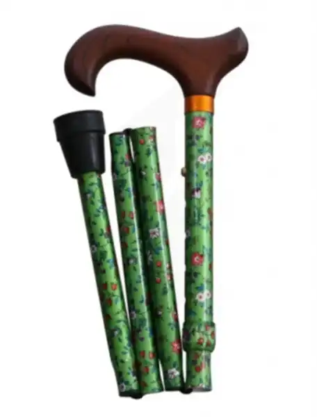 Canne Fantaisie Pliante Flore / N7190