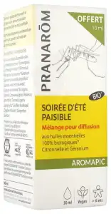 Pranarôm Aromapic Bio Huile Essentielle Soirée D'été Paisible Fl/30ml à Ottmarsheim
