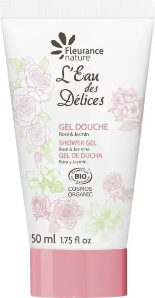 Fleurance Nature Gel Douche L'eau Des Délices Rose Et Jasmin T/200ml