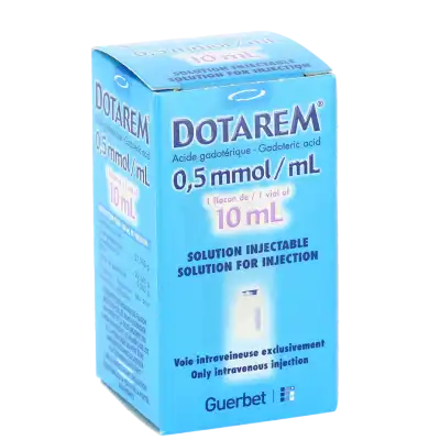 Dotarem 0,5 Mmol/ml, Solution Injectable à CHAMPAGNOLE