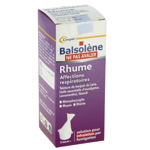 Balsolene, Solution Pour Inhalation Par Fumigation