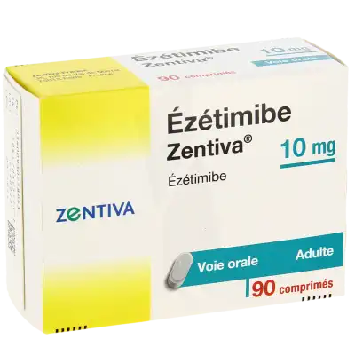 Ezetimibe Zentiva 10 Mg, Comprimé à CHAMPAGNOLE