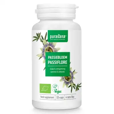 Purasana Passiflore Extrait 125mg Gélules B/120 à ROCHEMAURE