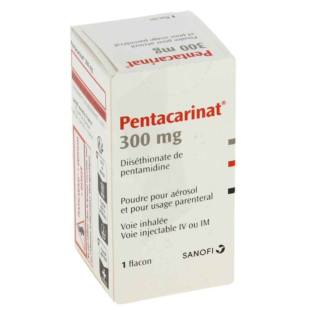 Pentacarinat 300 Mg, Poudre Pour Aérosol Et Pour Usage Parentéral