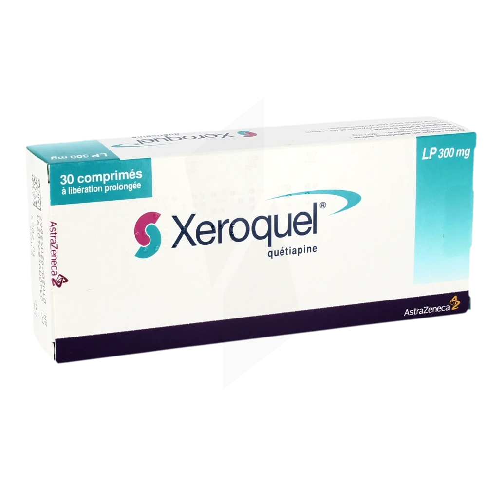 Xeroquel Lp 300 Mg, Comprimé à Libération Prolongée