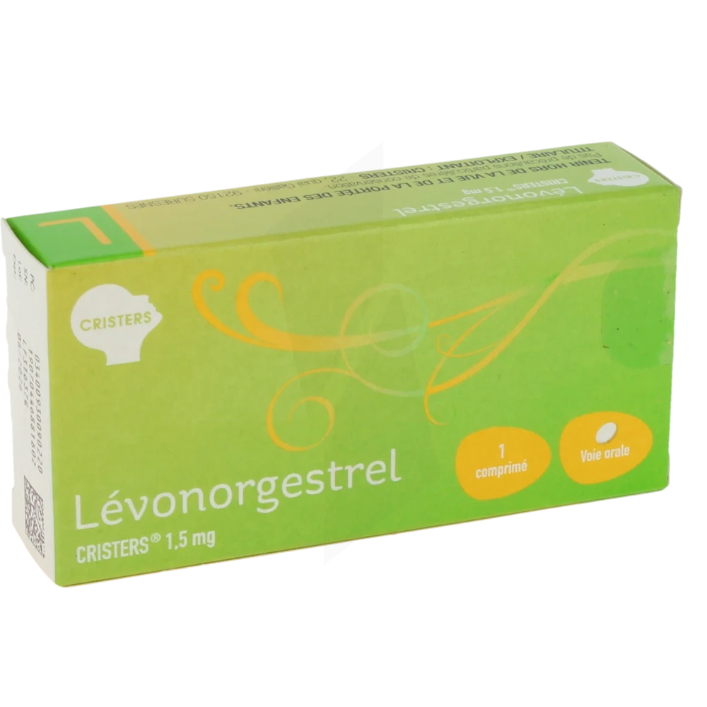 Levonorgestrel Cristers 1,5 Mg, Comprimé