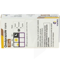 Omeprazole Viatris 10 Mg, Gélule Gastro-résistante