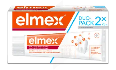 Elmex Anti-caries Professional Dentifrice 2t/75ml à Drocourt