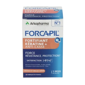 Forcapil Fortifiant + Kératine Gélules B/60