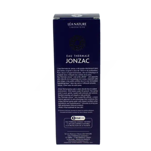 Eau Thermale Jonzac Homme Gel énergisant Anti-fatigue T Pompe/50ml
