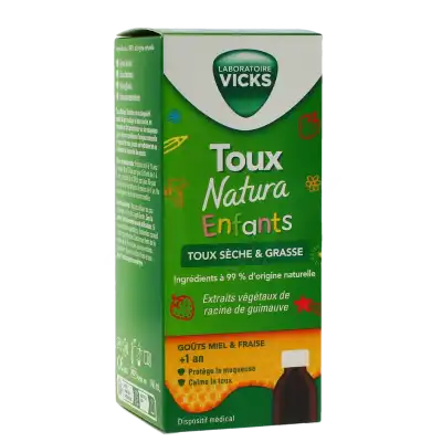 Toux Natura Enfants Sirop Flacon De 140 Ml à Saint-Vallier