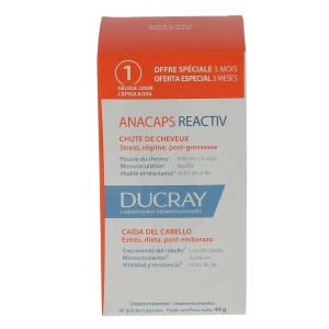 Ducray Anacaps Reactiv Gélules B/90