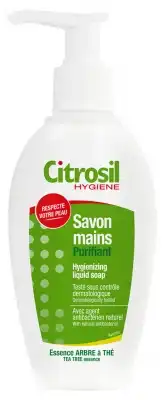CITROSIL Savon mains purifiant essence d'arbre à thé Fl pompe/250ml