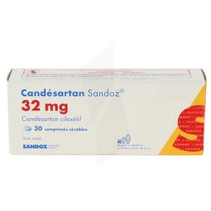 Candesartan Sandoz 32 Mg, Comprimé Sécable