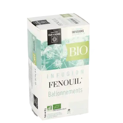 Dayang Fenouil Bio 20 Infusettes à Pradines