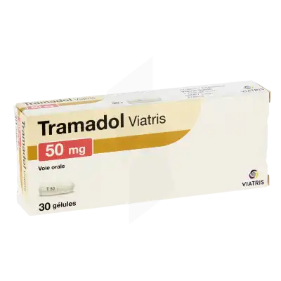 Tramadol Viatris 50 Mg, Gélule à La Ricamarie