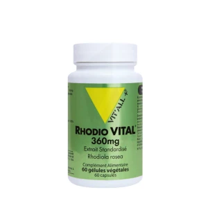 Vitall+ Rhodio Vital® 360mg Gélules Végétales B/30