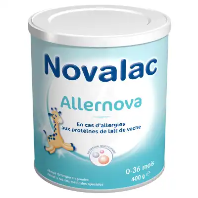 Novalac Expert Allernova Alimentation Infantile B/400g à Saint-Gervais-la-Forêt