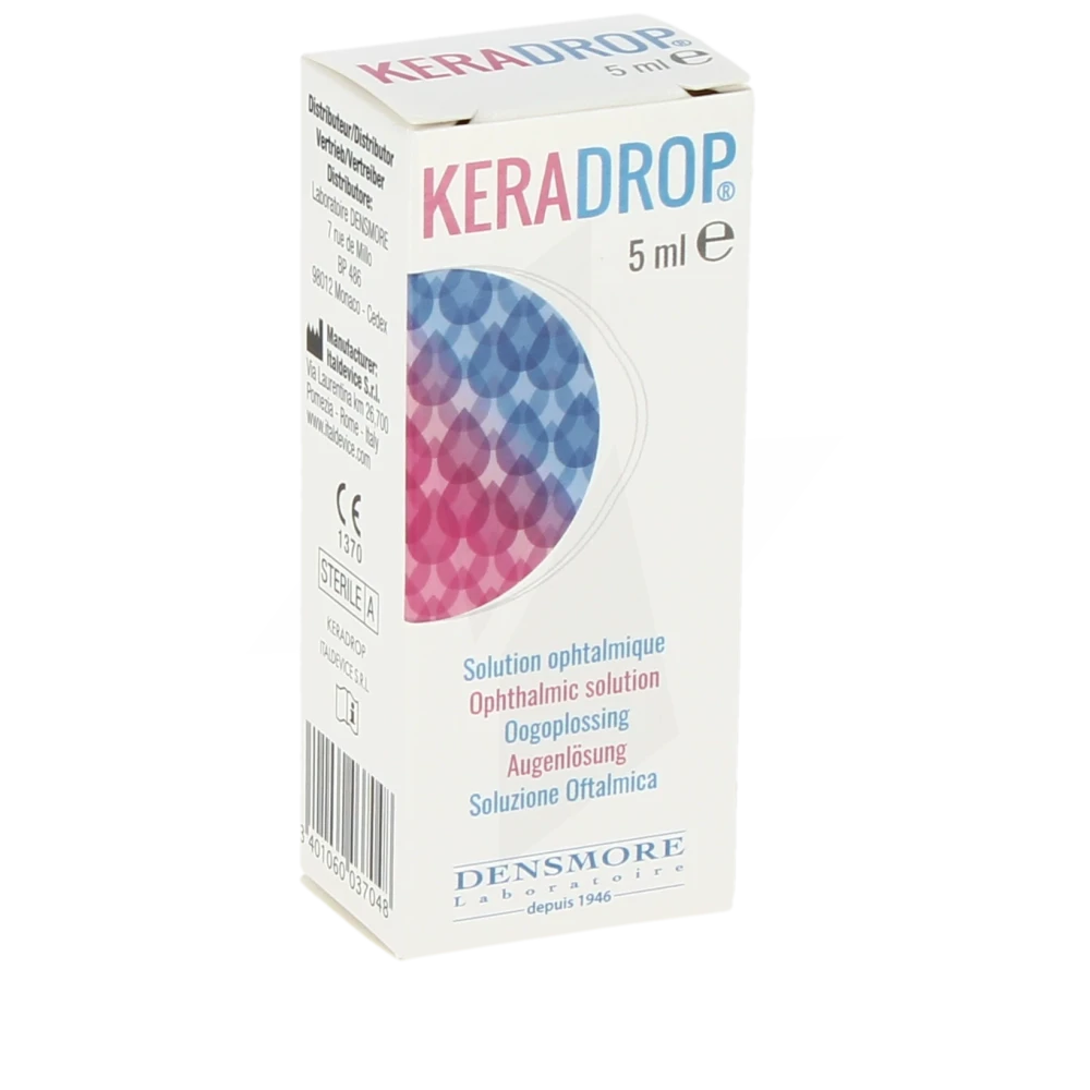 Keradrop Solution Ophtalmique Stérile Fl/15ml
