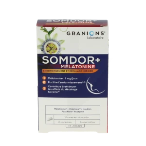 Granions Somdor+ Mélatonine Comprimés B/15