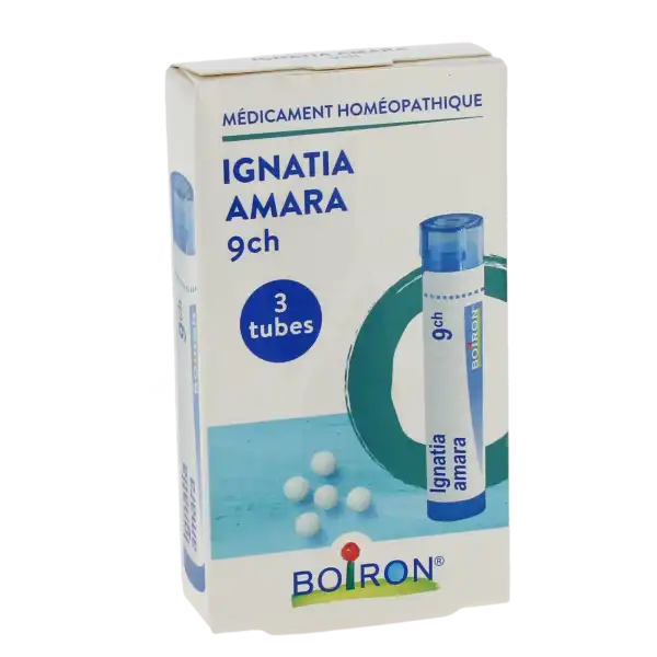 Boiron Ignatia Amara 9ch Granules 3 Tubes De 4 G