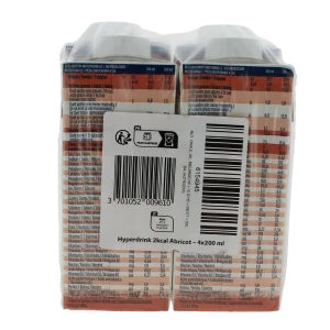 Nutrisens Hyperdrink 2kcal Nutriment Abricot 4briques/200ml