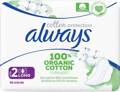 Always Serviette Cotton Protection Long+ X10 à Toulouse
