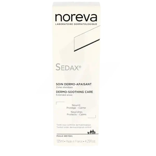 Noreva Sedax Emulsion Soin Dermo-apaisant Zones Étendues Fl/125ml