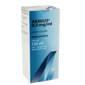 Aerius 0,5 Mg/ml, Solution Buvable