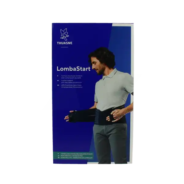 Thuasne Lombastart Ceinture Lombaire Maintien Hauteur 21cm Taille 2