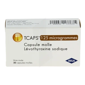 Tcaps 125 Microgrammes, Capsule Molle